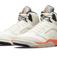 Air jordan hot sale 5 arancione