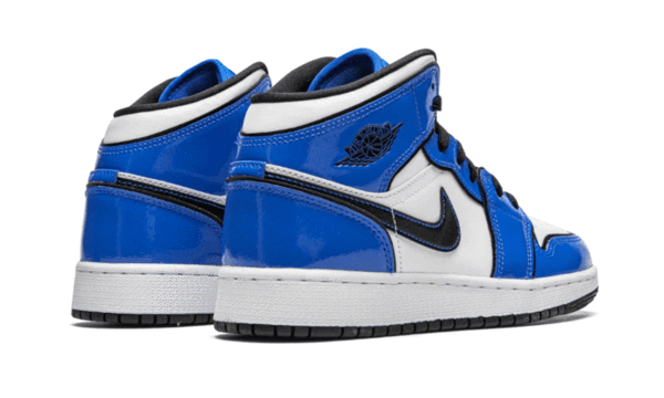 Air Jordan 1 Mid Signal Blue - Nuove e Autentiche al 100%