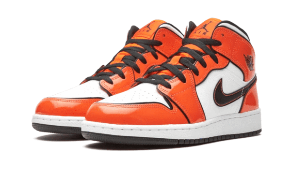 Air Jordan 1 Mid Turf Orange - Nuove e Autentiche al 100%