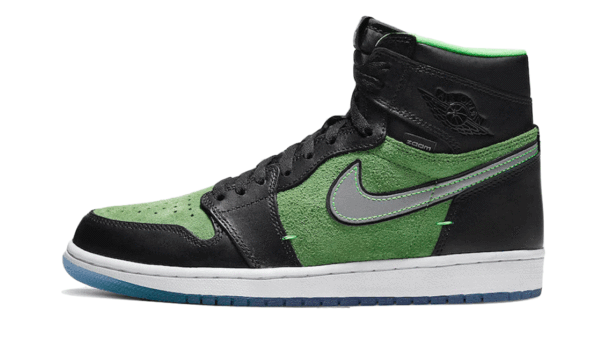 Air Jordan 1 Retro High Zoom Black Green - Nuove e autentiche al 100%