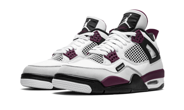 Air Jordan 4 PSG Neutral Grey Bordeaux - Nuove e Autentiche al 100%
