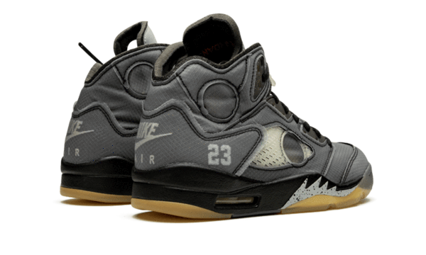 Air Jordan 5 Retro Off-White Black - Nuove e Autentiche al 100%