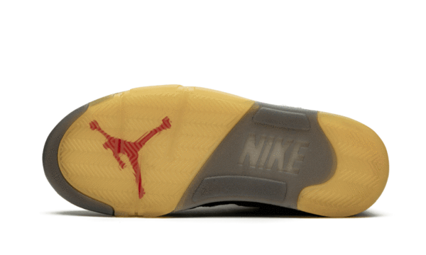 Air Jordan 5 Retro Off-White Black - Nuove e Autentiche al 100%