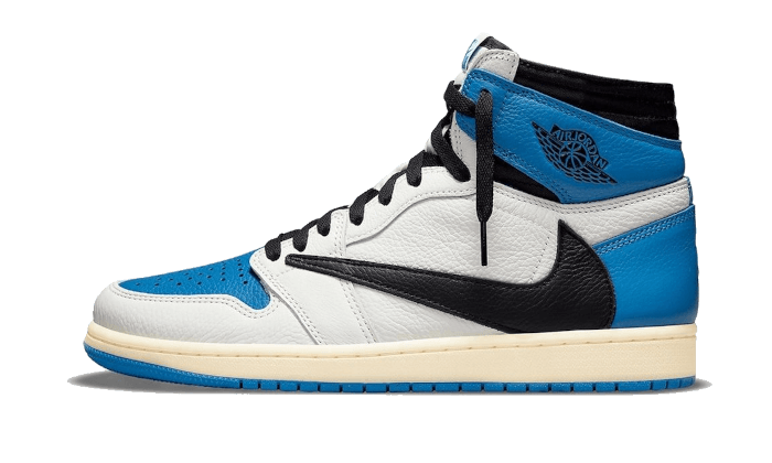 Air Jordan 1 Retro High OG SP Travis Scott Fragment Military Blue