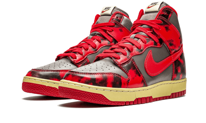 Nike Dunk High 1985 Acid Wash Red - Nuove e Autentiche al 100%