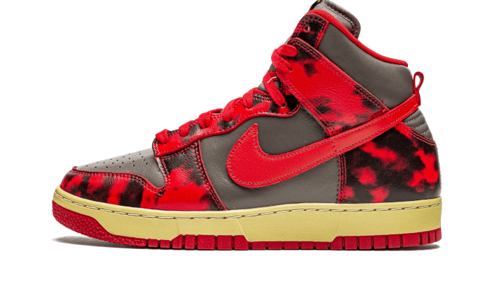 Nike Dunk High 1985 Acid Wash Red - Nuove e Autentiche al 100%