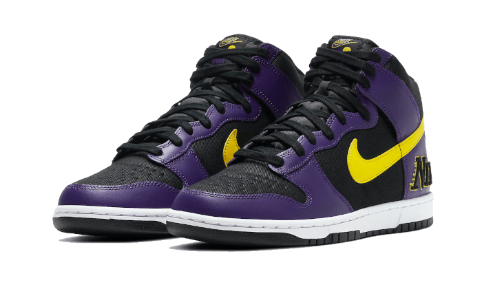 Nike Dunk High EMB Lakers - Nuove e Autentiche al 100%