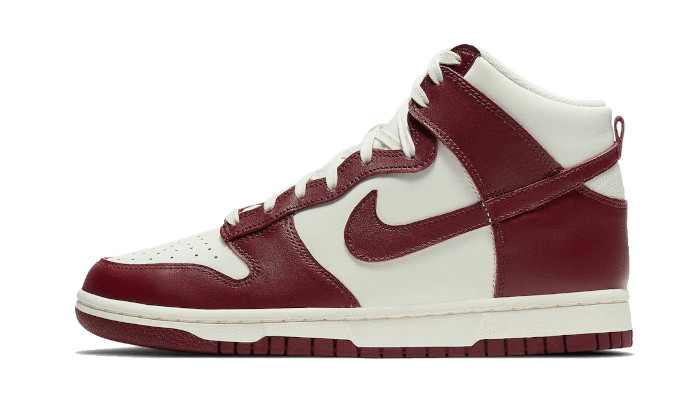 Nike Dunk High Sail Team Red - Nuove e Autentiche al 100%