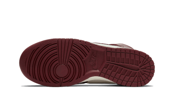 Nike Dunk High Sail Team Red - Nuove e Autentiche al 100%