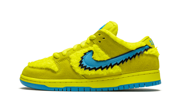 SB Dunk Low Grateful Dead Bears Yellow - Nuove e Autentiche al 100%