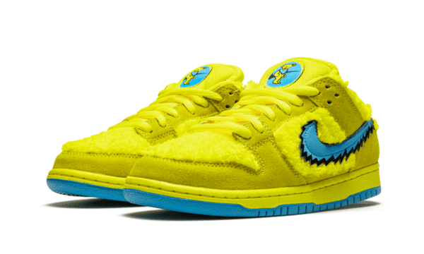 SB Dunk Low Grateful Dead Bears Yellow - Nuove e Autentiche al 100%
