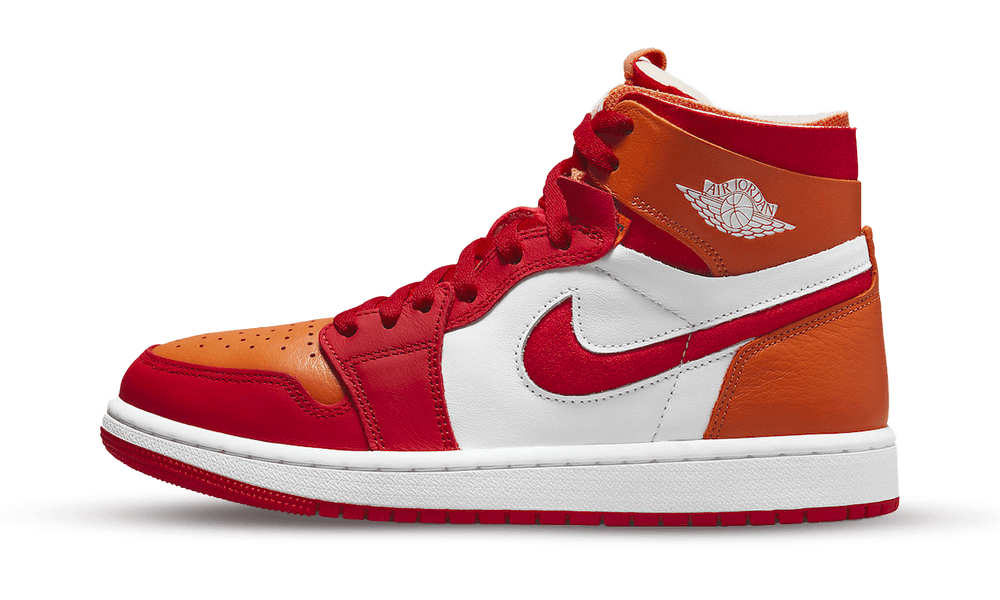 Air Jordan 1 High Zoom Air CMFT Fire Red Hot Curry
