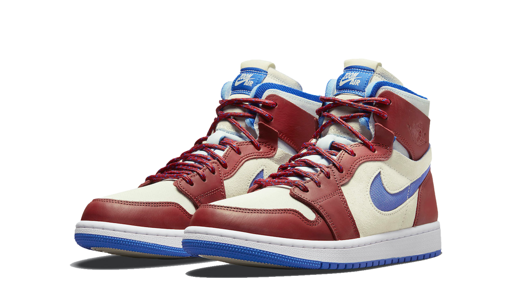 Air Jordan 1 High Zoom CMFT Team Red - Nuove e Autentiche al 100%