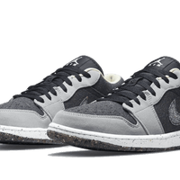 Air Jordan 1 Low Crater Black Grey - Nuove e Autentiche al 100%