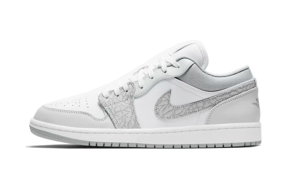 Air Jordan 1 Low PRM Smoke Grey Elephant - Nuove e Autentiche al 100%