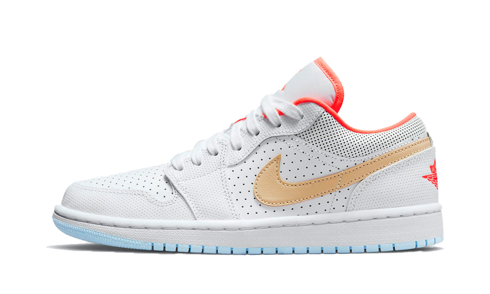 Air Jordan 1 Low SE White Sesame - Nuove e Autentiche al 100%
