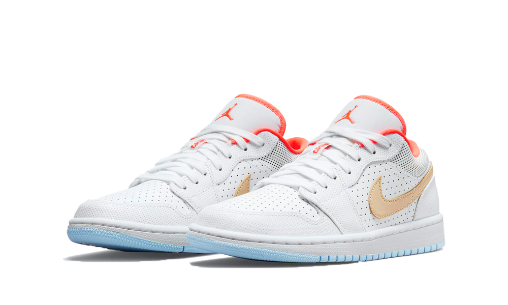 Air Jordan 1 Low SE White Sesame - Nuove e Autentiche al 100%