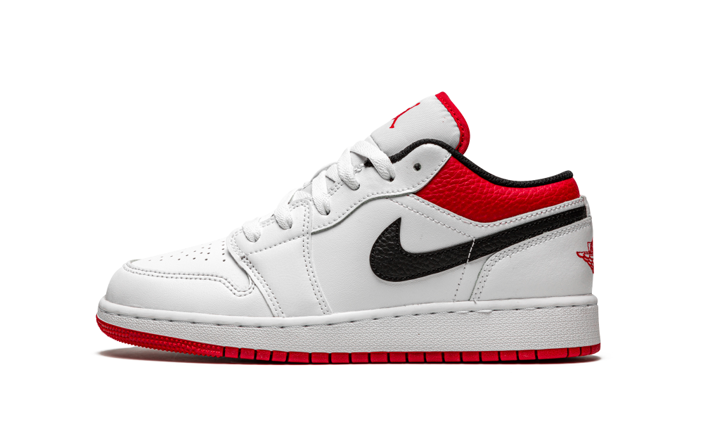 Air Jordan 1 Low University Red Black (GS) - Nuove e Autentiche al 100%