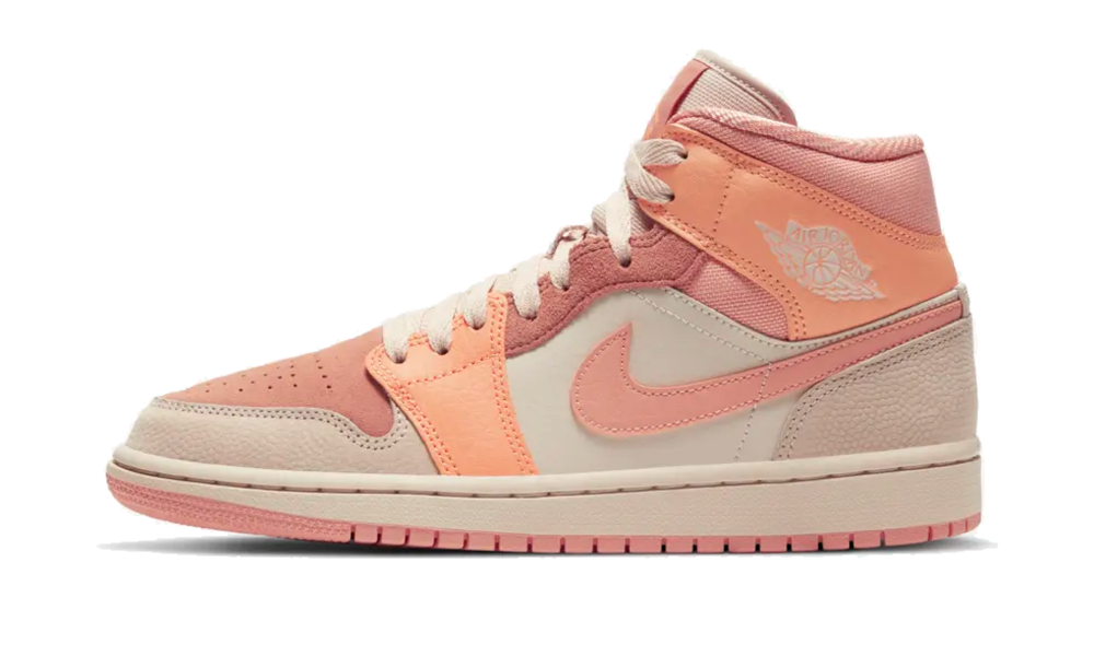 Air Jordan - Air Jordan 1 Mid Apricot Orange - Nuove e autentiche al 100%