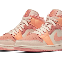Air Jordan - Air Jordan 1 Mid Apricot Orange - Nuove e autentiche al 100%