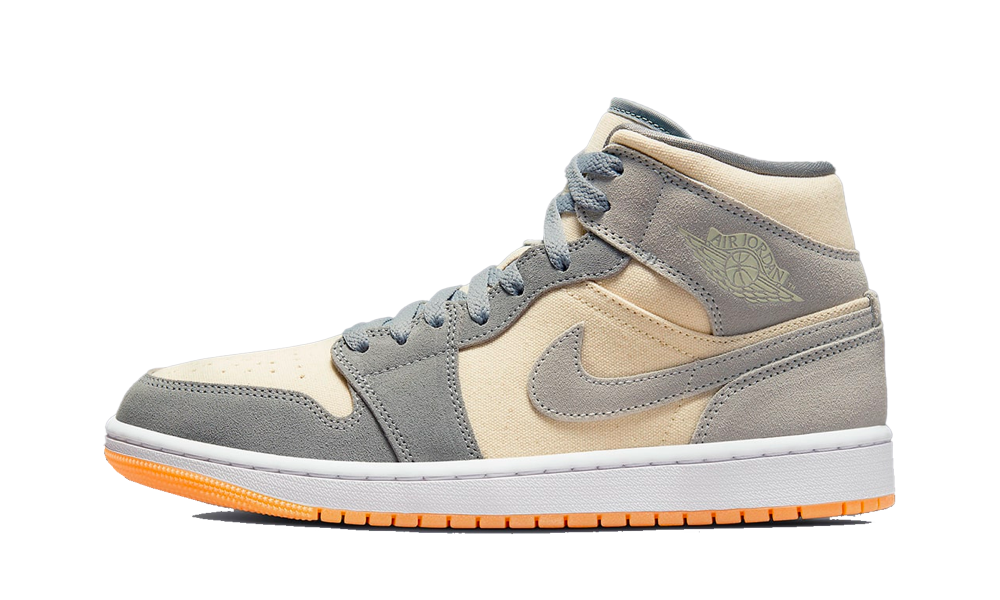 Air Jordan 1 Mid SE Coconut Milk Particle Grey