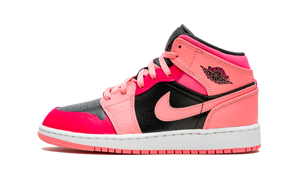 Air Jordan 1 Mid Coral Chalk