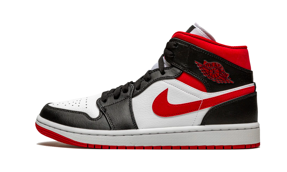 Air Jordan 1 Mid Gym Black Red White