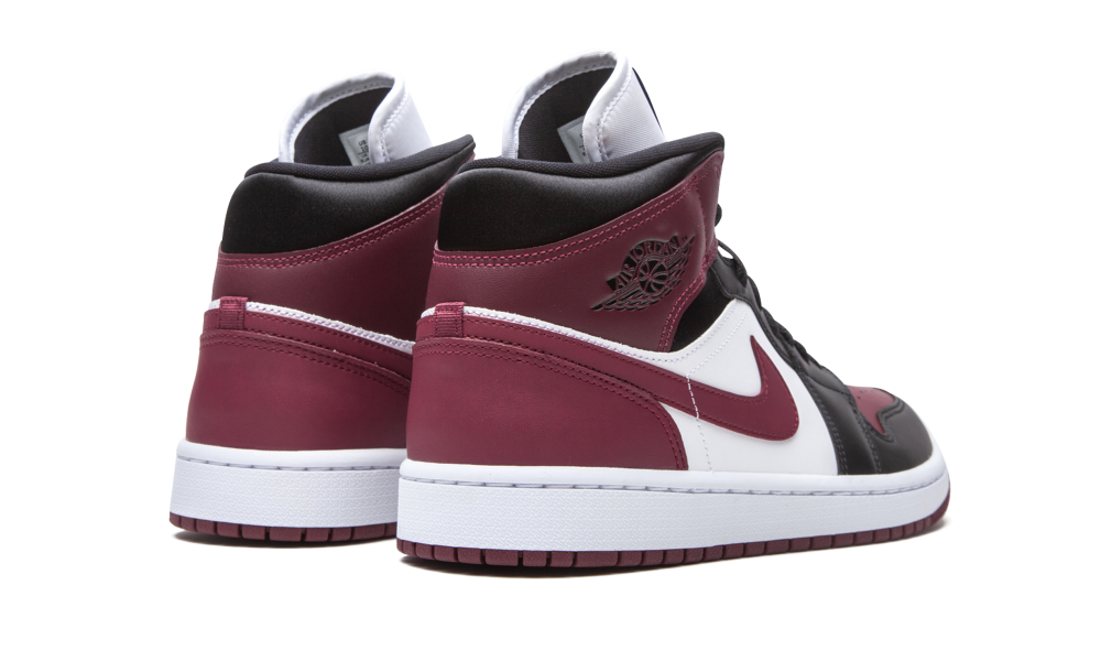 Air Jordan 1 Mid SE Black Dark Beetroot - Nuove e Autentiche al 100%