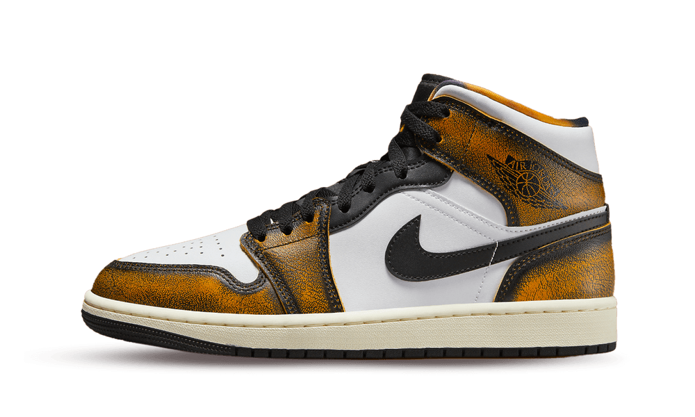 Air Jordan 1 Mid Wear Away Orange