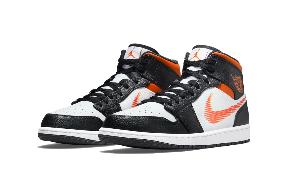 Air Jordan 1 Mid Zig Zag - Nuove e Autentiche al 100%