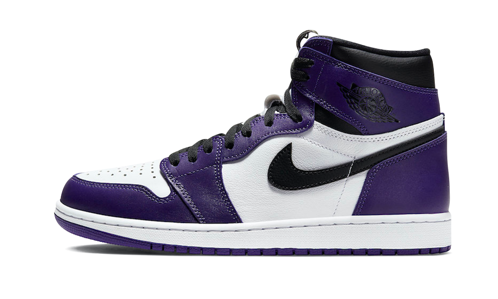 Air Jordan 1 Retro High OG Court Purple White - Nuove e autentiche al 100%