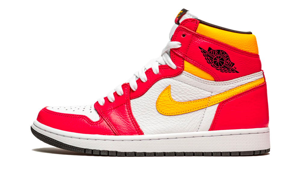 Air Jordan 1 Retro High Light Fusion Red - Nuove e Autentiche al 100%