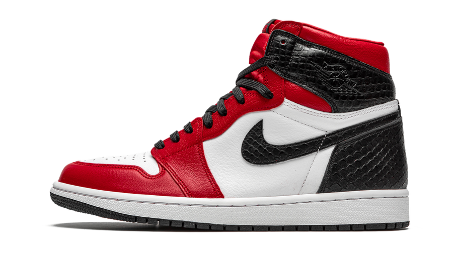 Jordan 1 bianche nere rosse discount