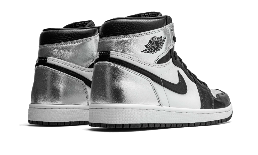 Air Jordan 1 Retro High Silver Toe - Nuove e Autentiche al 100%