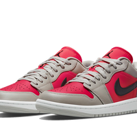 Air Jordan 1 Retro Low Light Iron Ore Siren Red