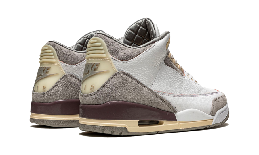 Jordan retro 3 bianche sales