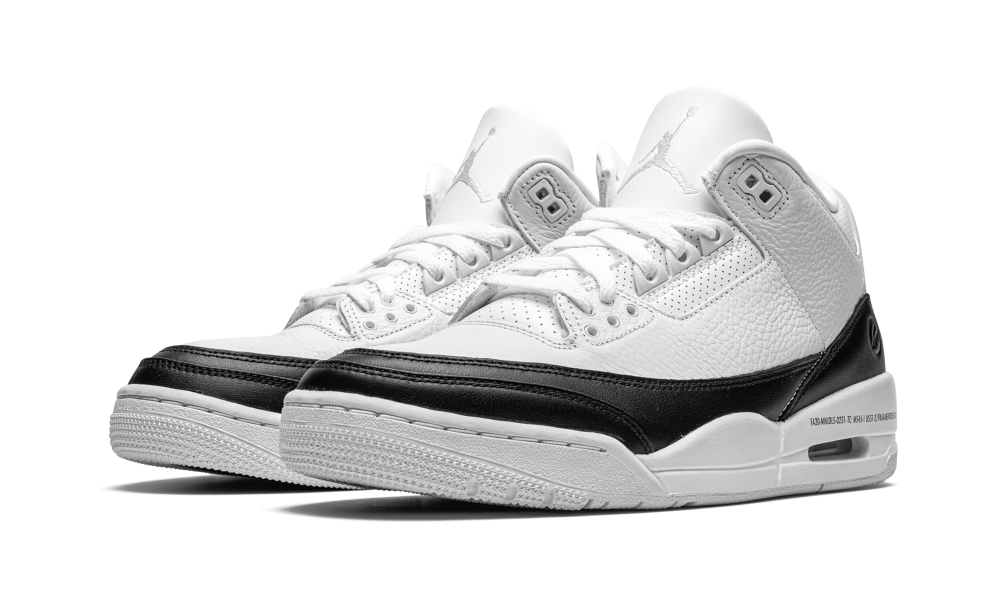 Air Jordan 3 Retro Fragment White Black - Nuove e autentiche al 100%