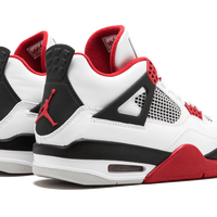 Air jordan 4 retro bianche e rosse best sale
