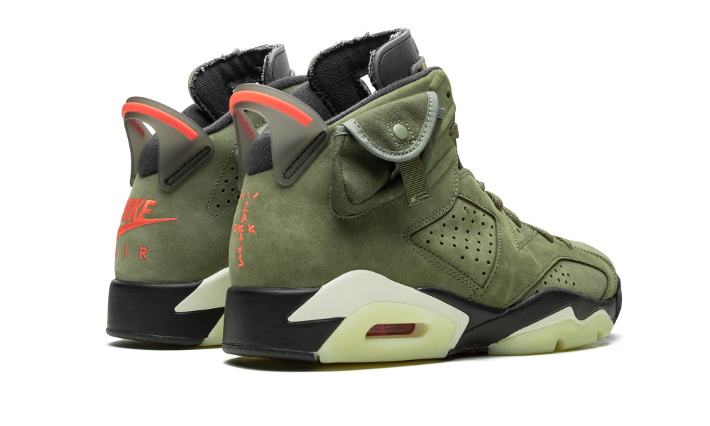 Air Jordan 6 Travis Scott Medium Olive - Nuove e Autentiche al 100%