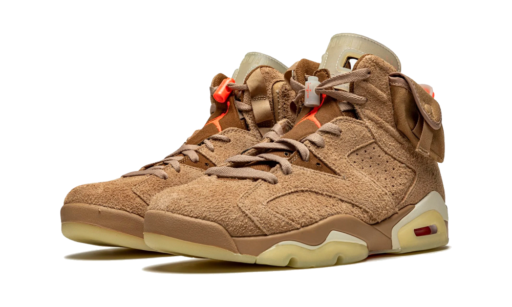 Air Jordan 6 Retro Travis Scott British Khaki - Nuove e Autentiche al 100%