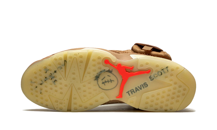 Air Jordan 6 Retro Travis Scott British Khaki Nuove e Autentiche