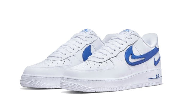 Air Force 1 Low Cut Out Swoosh Game Royal