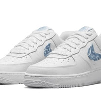 Air Force 1 Low White Blue Paisley