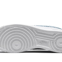 Air Force 1 Low White Blue Paisley