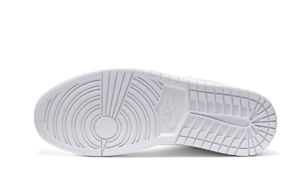 Air Jordan 1 Low Triple White Tumbled Leather