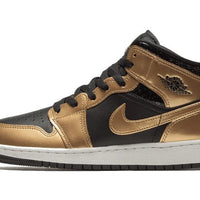 Air Jordan 1 Mid Metallic Gold