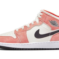 Air Jordan 1 Mid SE Orange Suede