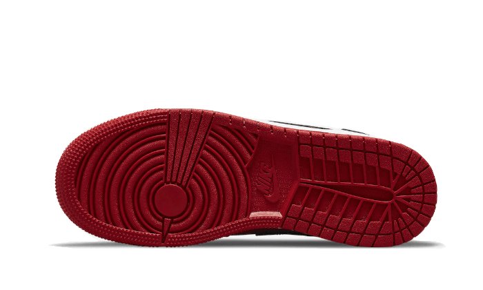 Air Jordan 1 Mid Barcelona Sweater Red Patent