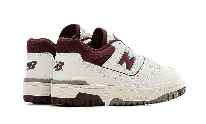 New Balance 550 White Burgundy Blue Nuove e Autentiche al 100