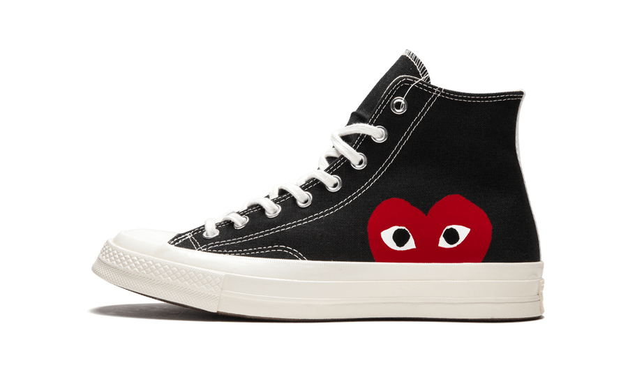 Chuck Taylor All Star 70s Hi Comme des Garcons PLAY Black